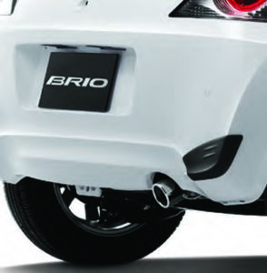 CMH Honda PInetown- Honda Brio Accessory 2 Exhaust Tail Pipe Finisher