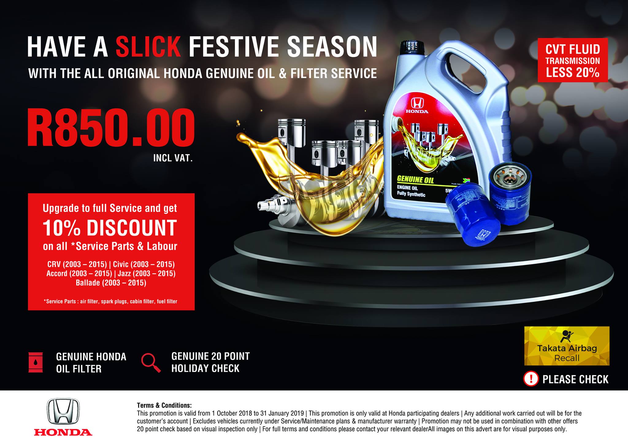 CMH Honda Hatfield- Summer deal