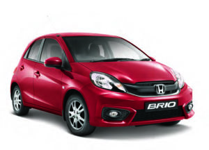 CMH Honda PInetown- Honda Brio Hatch Red