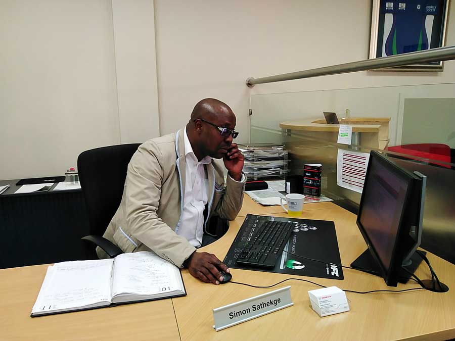 CMH Hodna Hatfield- new cars sales executive Simon Sathekge