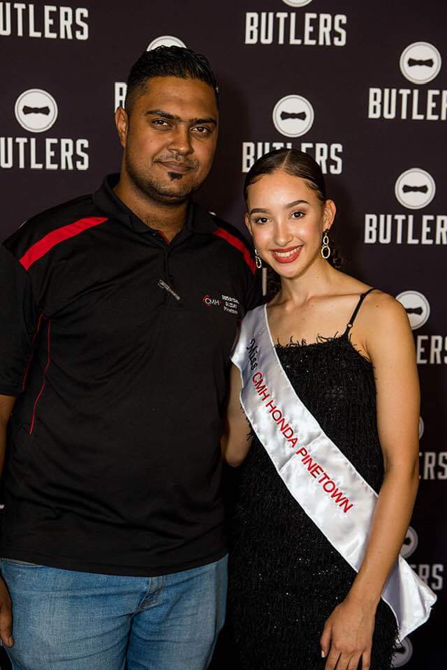 sponsored Paige - Butlers - CMH Honda