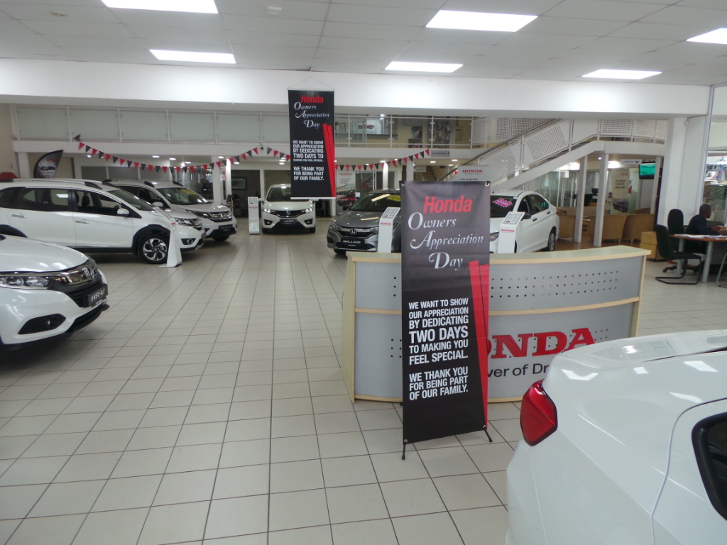 Honda Owners Appreciation Day - The dealership