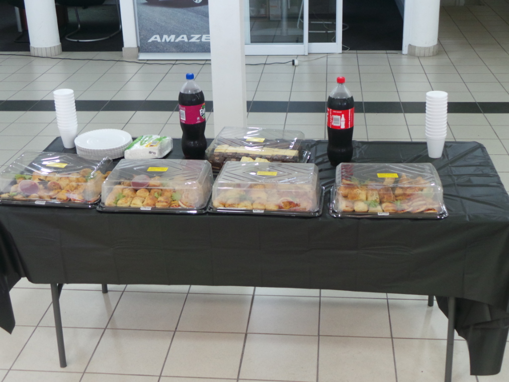 Honda Owners Appreciation Day - refreshments