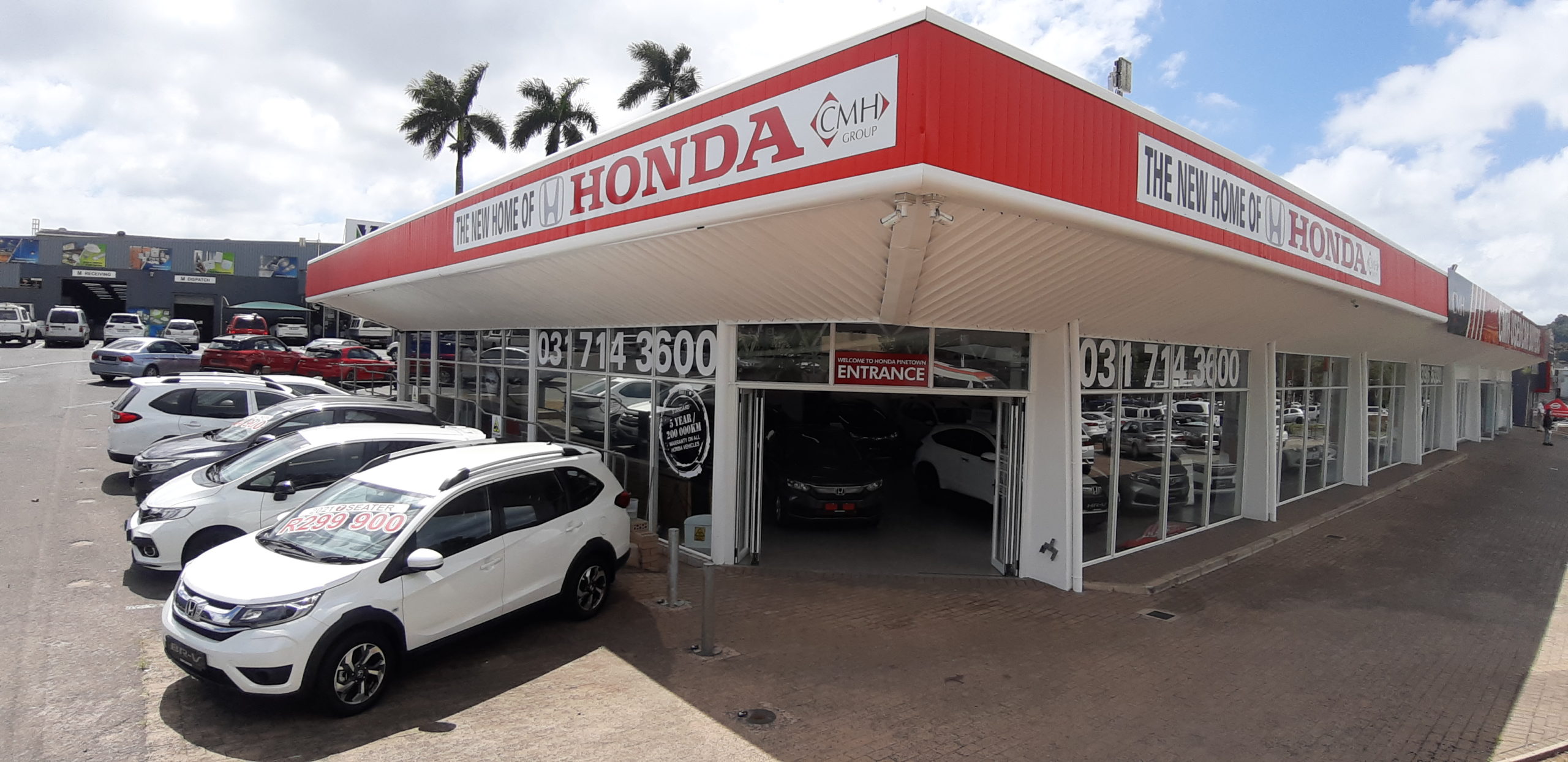 CMH HONDA NEW CAR SHOWROOM HAS MOVED!!!!