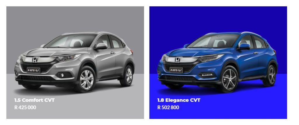 Honda HR-V models