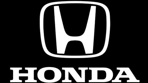 Black Honda Logo