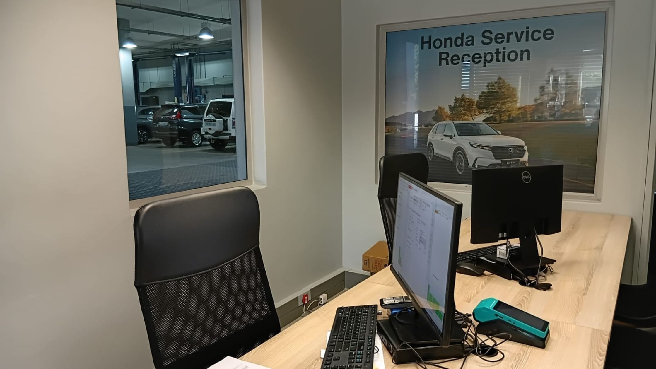 CMH Honda Menlyn Honda Service Reception